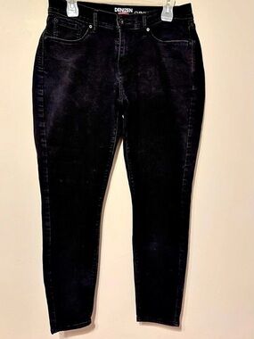Levi's Denizen Curvy Skinny Black Curvy Skinny Jeans Waist 12W